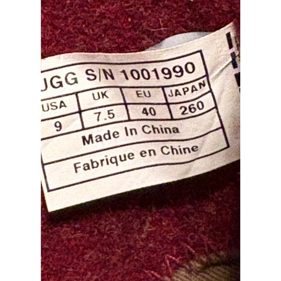 Ugg Australia Size 9 Fabrice Gray Leather Suede Lace Up High Heel Boots EUC - Picture 5 of 11